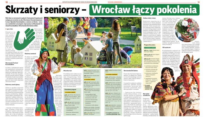 Powiększ obraz: Skrzaty i seniorzy - Wrocław łączy pokolenia