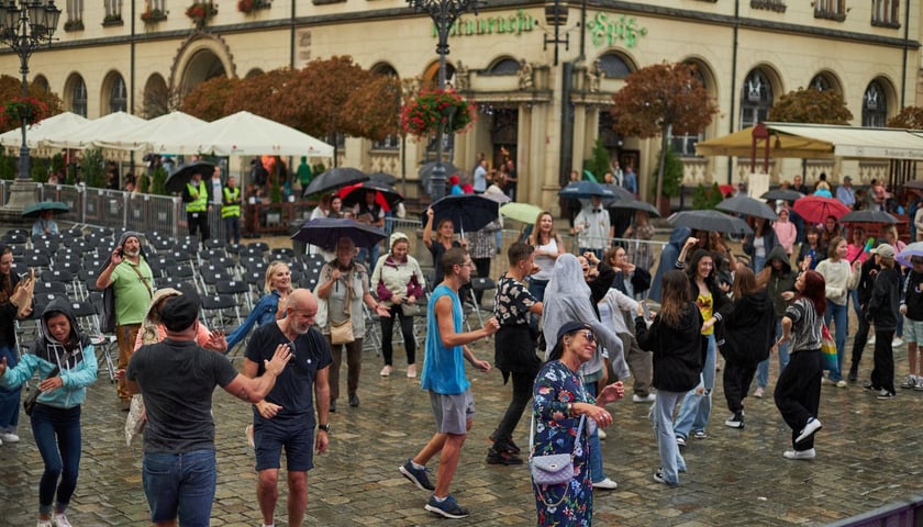 Potańcówka na wrocławskim Rynku 10 września