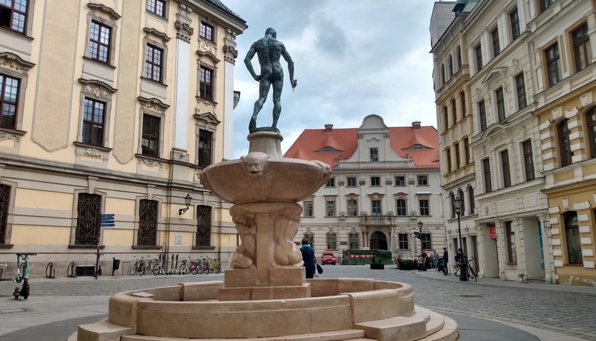 Szermierz z pl. Uniwersyteckiego często traci swoją szpadę w wyniku kradzieży