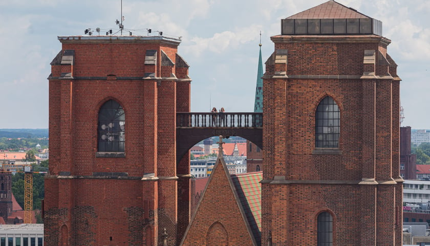 wrocławski rynek, widok na Mostek Pokutnic