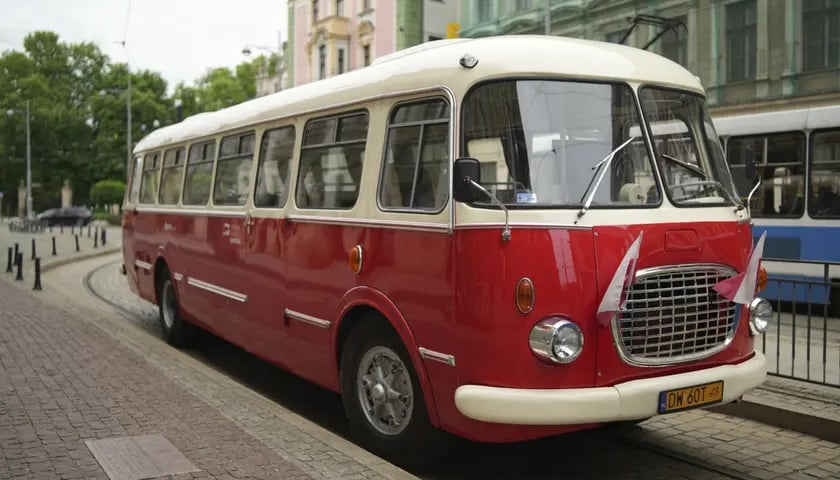 zabytkowy autobus Jelcz 043, popularny "ogórek"