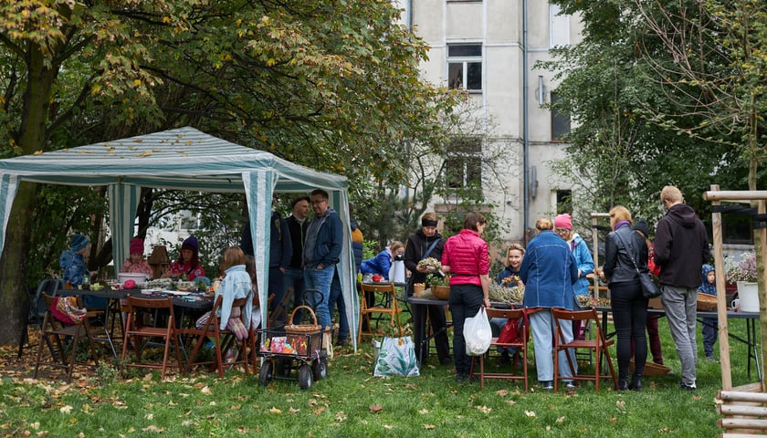 Projekt Grow Green. Warsztaty ogrodnicze, florystyczne, zabawy dla dzieci na osiedlu Ołbin