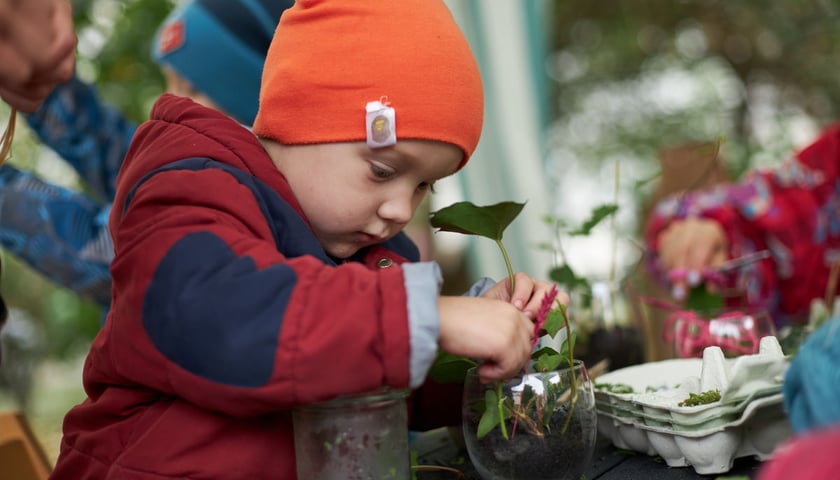 Projekt Grow Green. Warsztaty ogrodnicze, florystyczne, zabawy dla dzieci na osiedlu Ołbin
