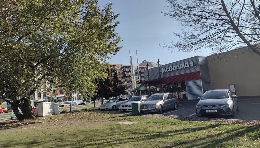 McDoland's na Kępie Mieszczańskiej we Wrocławiu