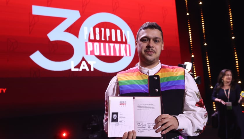 Jakub Skrzywanek, laureat Paszportu Polityki 2023