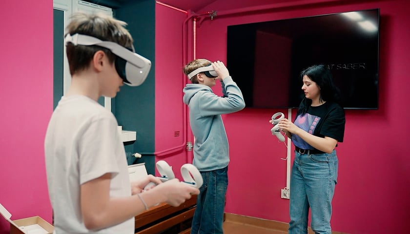 Powiększ obraz: Sala VR do nauki i zabawy
