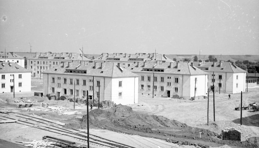 Budowa Nowej Huty, rok 1950