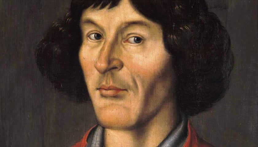 Powiększ obraz: Na zdjęciu portret polskiego astronoma Mikołaja Kopernika