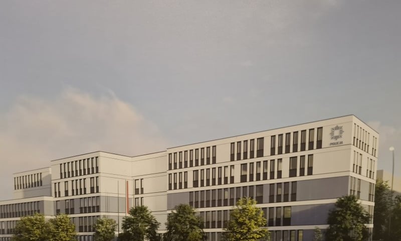 Powiększ obraz: <p>Wizualizacja nowego komisariatu Wrocław-Stare Miasto</p>