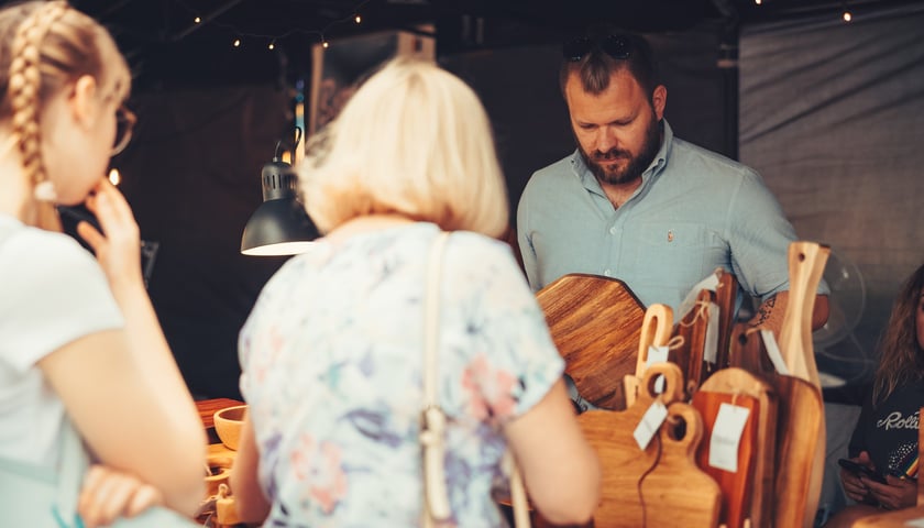 Powiększ obraz: Strefa Rzemiosła na Festiwalu Pasibrzucha