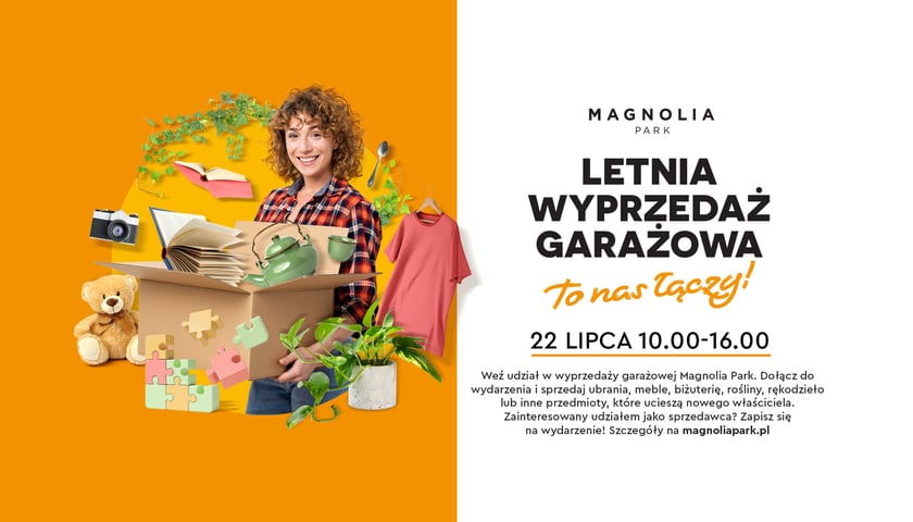 Powiększ obraz: Letnia Wyprzedaż Garażowa w Magnolia Park