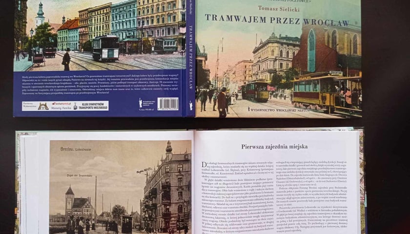 książka "Tramwajem przez Wrocław"