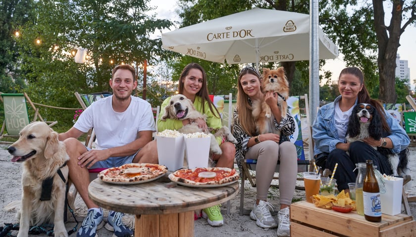 Kino plenerowe w Porcie Węglowym Beach Bar