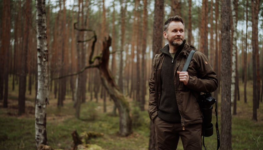 Powiększ obraz: Jakub Wencek, leśnik, fotografik