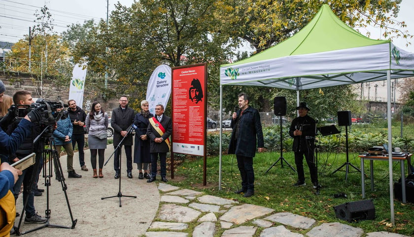 Oficjalne otwarcie skweru Czesława Niemena