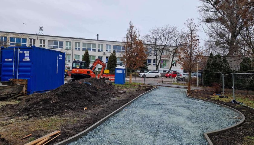 Budowa skateparku przy ul. Wałbrzyskiej na Klecinie