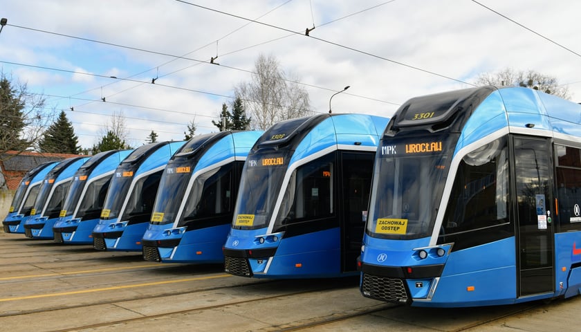 Powiększ obraz: W tym roku do Wrocławia przyjedzie 40 nowych tramwaju (zdj. ilustracyjne)
