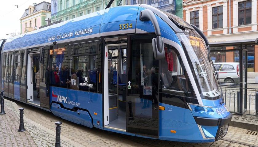 Nadanie tramwajowi imienia kard. Bolesława Kominka