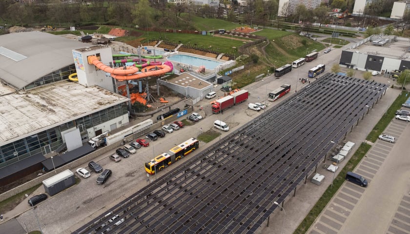 Wymiana zjeżdżalni w Aquaparku przy ul. Borowskiej