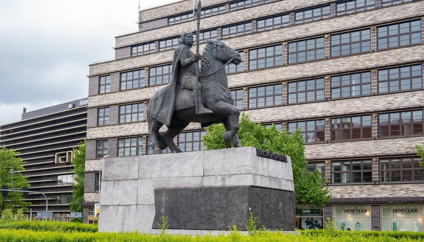 Pomnik króla Polski Bolesława Chrobrego we Wrocławiu