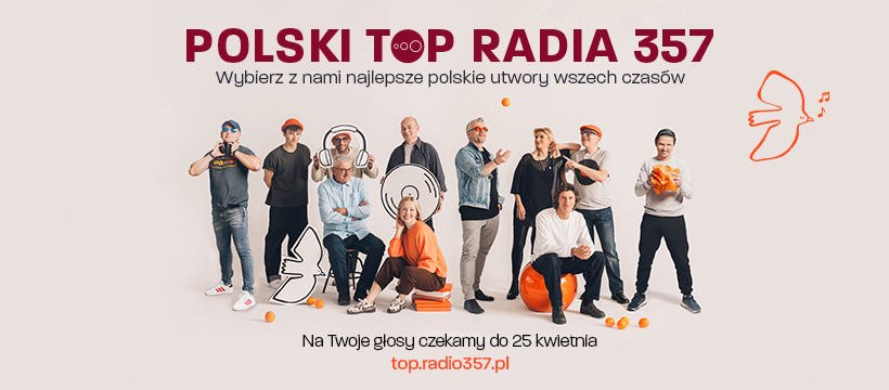 Powiększ obraz: Dziennikarze Radia 357.  To oni prowadzić będą Polski Top Radia 357 w 2026 r.