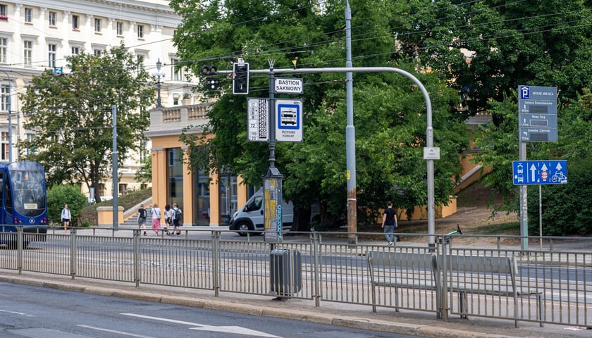 Powiększ obraz: <p>Przystanek Bastion Sakwowy, 25 czerwca 2024</p>