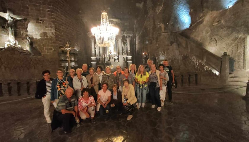 Powiększ obraz: <p>Wycieczka widawskiego Klubu Seniora</p>