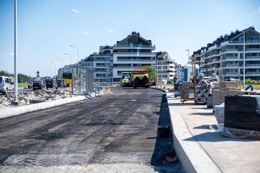 Powiększ obraz: Koszt budowy buspasa to ponad 42 mln zł, z czego około 40 mln zł pochodzi z programu „Polski Ład”