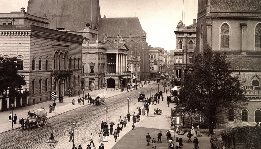 Ulica Świdnicka, lata 1890-1900