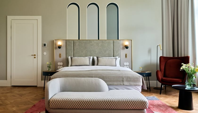 Powiększ obraz: Wnętrze Hotelu Altus Palace we Wrocławiu.