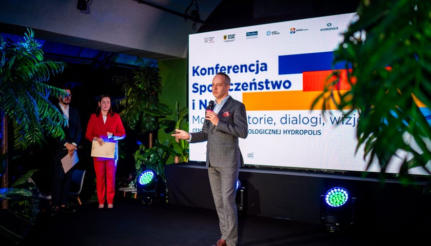 Powiększ obraz: Konferencja SPIN w Hydropolis. Wrocław, 13.11.2024