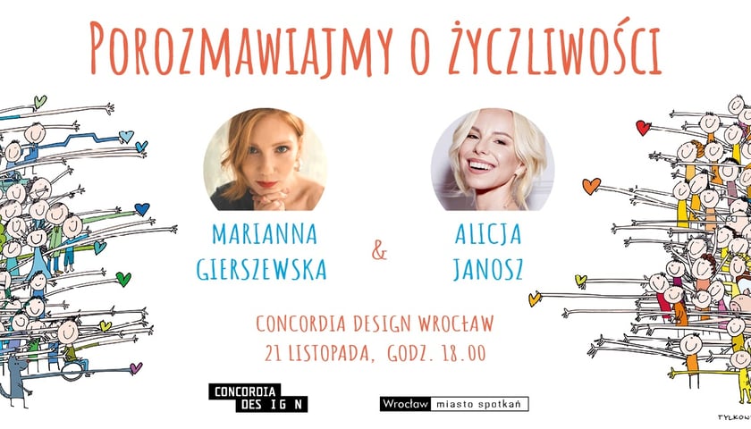 Powiększ obraz: Informacja o wydarzeniu: Alicja Janosz i Marianna Gierszewska w Concordia Design Wrocław