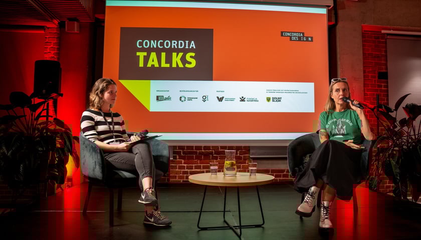 Powiększ obraz: Concordia_Talks. Spotkanie z Martą Frej