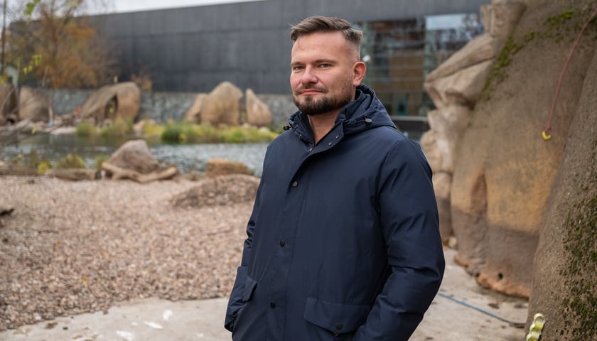 Powiększ obraz: Nowy prezes zarządu ZOO Wrocław Tomasz Jóżwik