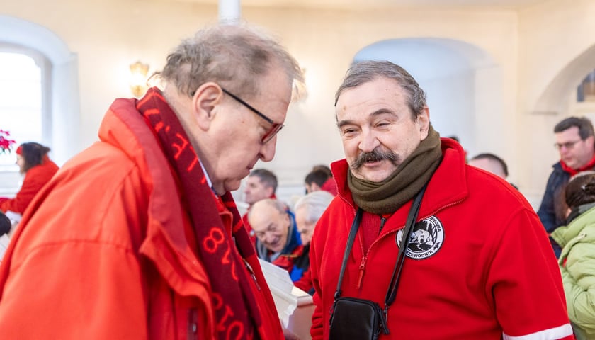 Noworoczne i opłatkowe spotkanie przewodników turystycznych w kościele Opatrzności Bożej