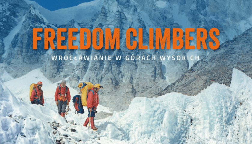 Powiększ obraz: Plakat wystawy "Freedom Climbers"