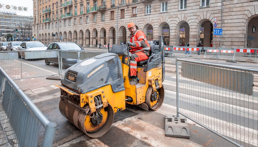 Prace MPWiK przy ul. Świdnickiej, Wrocław 01.02.2025