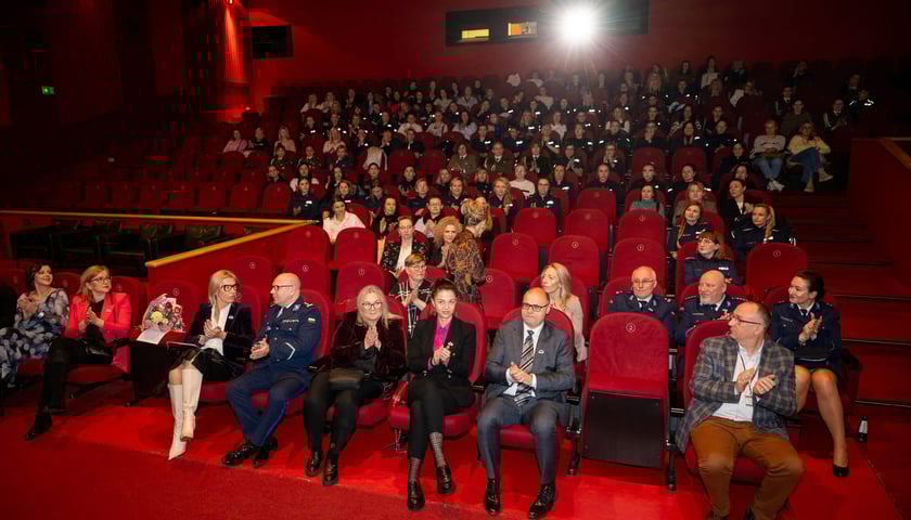 Uroczystaości z okazji 100-lecia kobiet w Policji. Wrocław, 31.03.2025