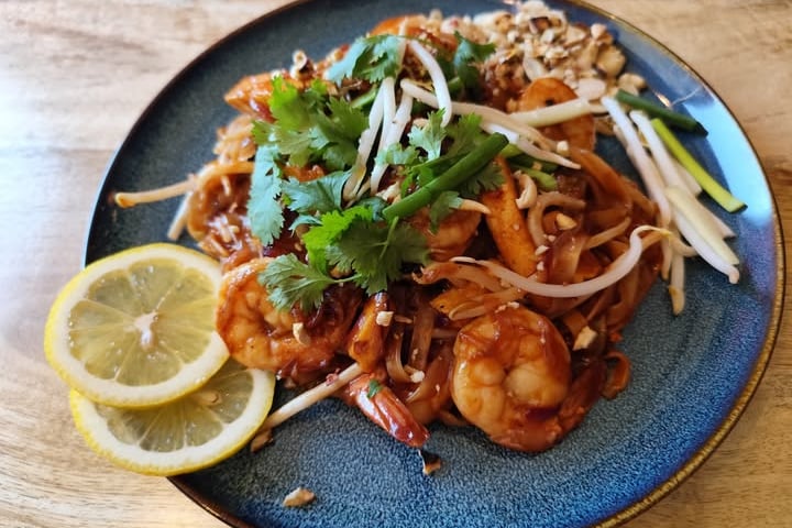 Powiększ obraz: Na zdjęciu potrawa serwowana w restauracji Curry Karma we Wrocławiu.