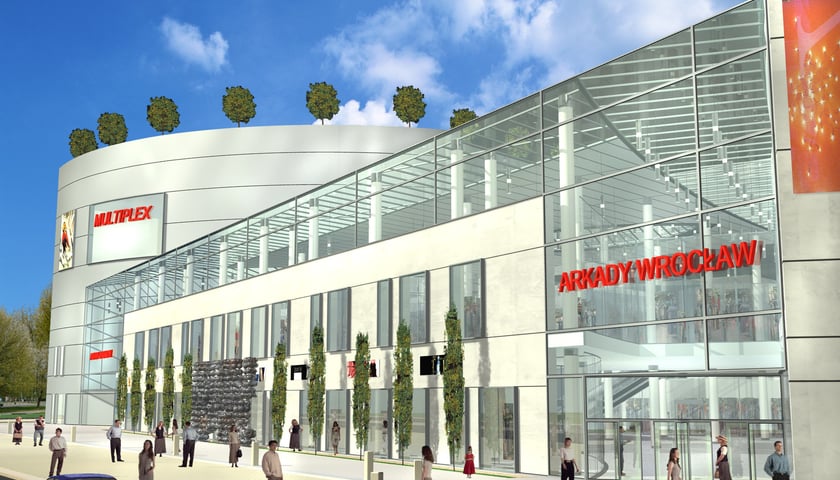 Pierwsze wizualizacje Arkad Wrocławskich, rok 2007 lub wcześniej