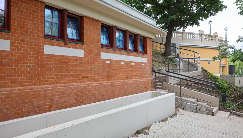 Powiększ obraz: Drugi etap remontu na Bastionie Sakwowym, 7 lipca 2025