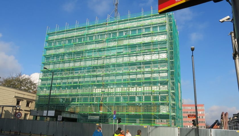 Rozbiórka Novigi i Navicentrum