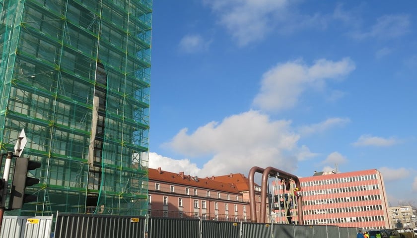 Rozbiórka Novigi i Navicentrum