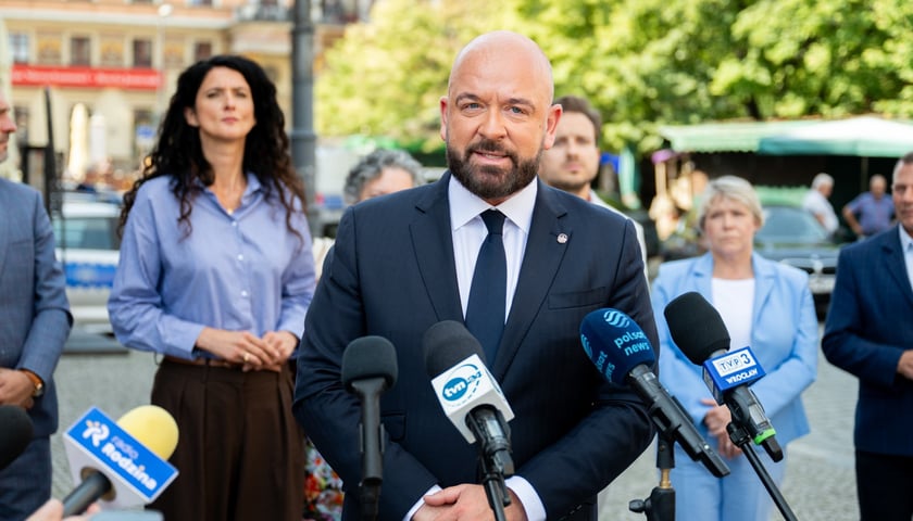 Powiększ obraz: Prezydent Wrocławia Jacek Sutryk