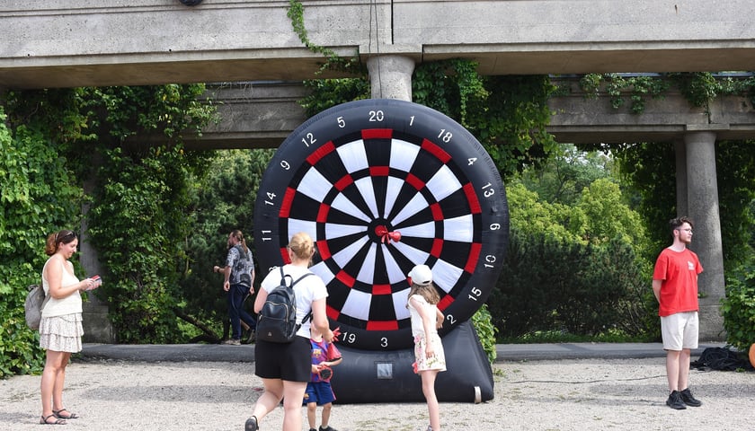 Powiększ obraz: Upalna sobota (9 sierpnia) we Wrocławiu