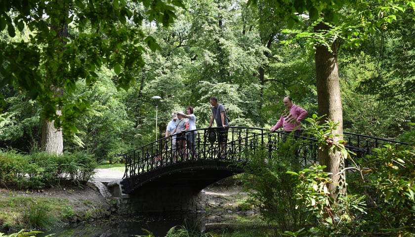 Powiększ obraz: Upalna sobota (9 sierpnia) we Wrocławiu