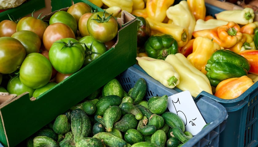 Targ na Ptasiej na wrocławskim osiedlu Nadodrze