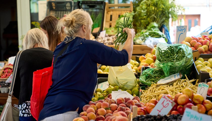 Targ na Ptasiej na wrocławskim osiedlu Nadodrze