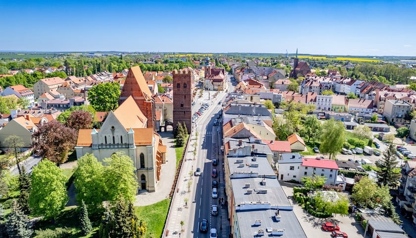 Powiększ obraz: Panorama Środy Śląskiej