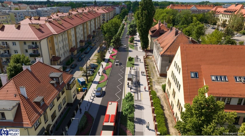 Powiększ obraz: Przebudowa Koszarowej